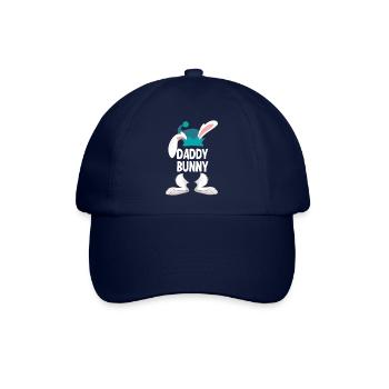 Vater Osterhase Frohe Ostern - Baseballkappe - Blau/Blau - Vorne