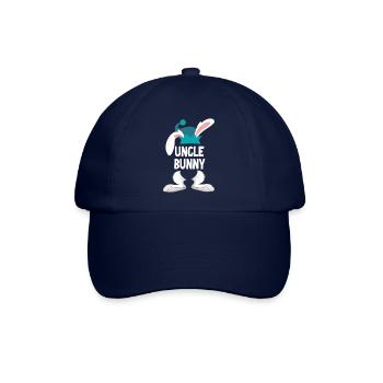 Onkel Osterhase Frohe Ostern - Baseballkappe - Blau/Blau - Vorne