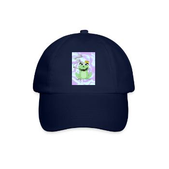 Totally Frogeed - This Frog Smoked Good Weed - Baseballkappe - Blau/Blau - Vorne