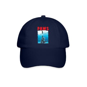 Katze Paws Katzen Geschenk Cat Mom Cat Dad Film - Baseballkappe - Blau/Blau - Vorne