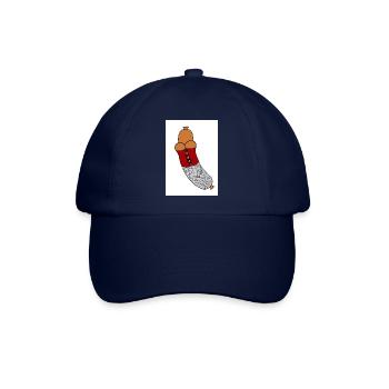 Betty, the big-hearted burlesque sassy sausage - Baseballkappe - Blau/Blau - Vorne