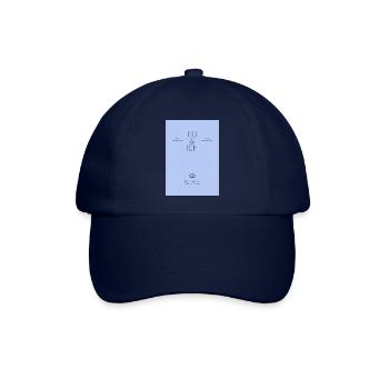 Du & Ich Mode für Jedermann. - Baseballkappe - Blau/Blau - Vorne