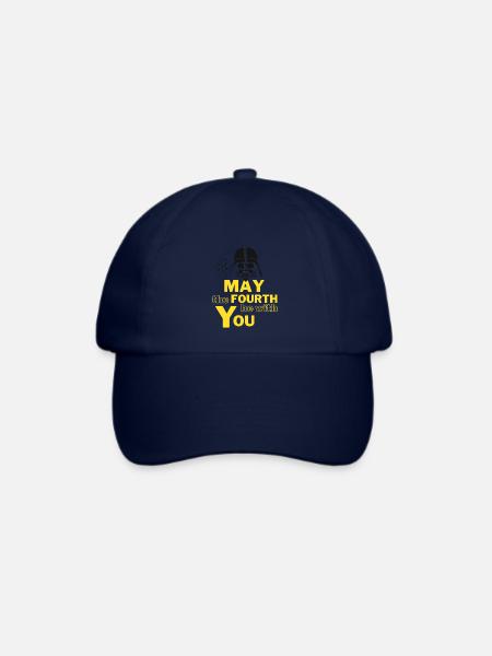May the Fourth be with you - Baseballkappe - Blau/Blau