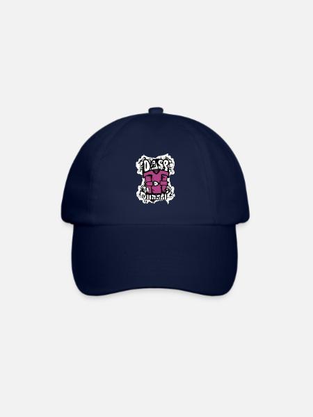 Grafitti - Design - Baseballkappe - Blau/Blau
