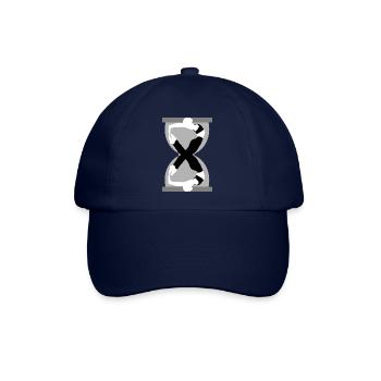 Stundenglas - Baseballkappe - Blau/Blau - Vorne