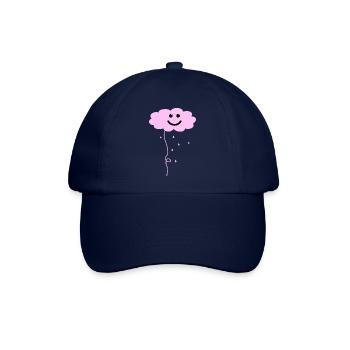 Meine kleine Regenwolke - Baseballkappe - Blau/Blau - Vorne