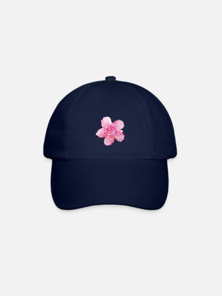 Päonie - Baseballkappe - Blau/Blau