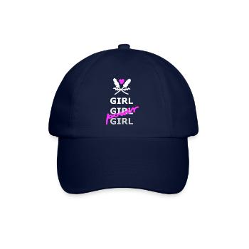 Girl Power - Baseballkappe - Blau/Blau - Vorne