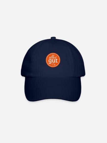 alles gut - Baseballkappe - Blau/Blau