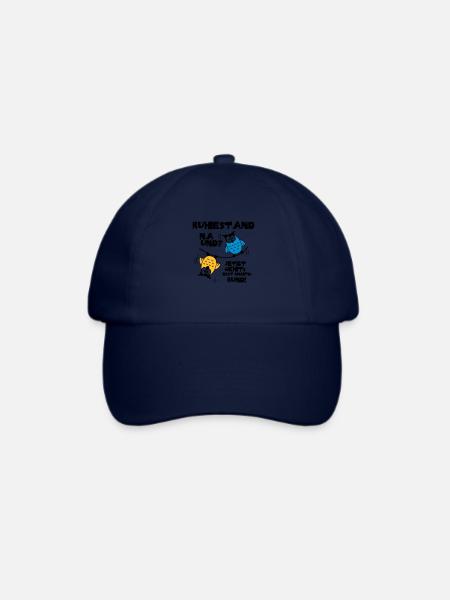 Eulen Ruhestand - na und? - Baseballkappe - Blau/Blau