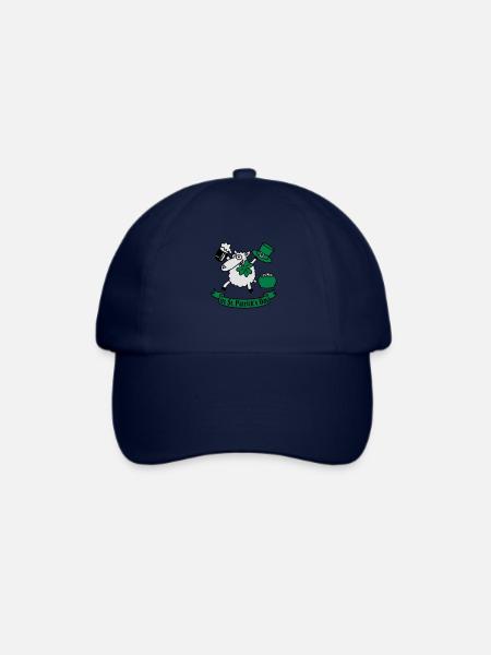 st_pattricks_sheep_b - Baseballkappe - Blau/Blau