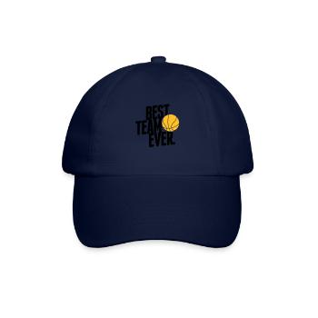 Best Team ever - Basketball - Baseballkappe - Blau/Blau - Vorne