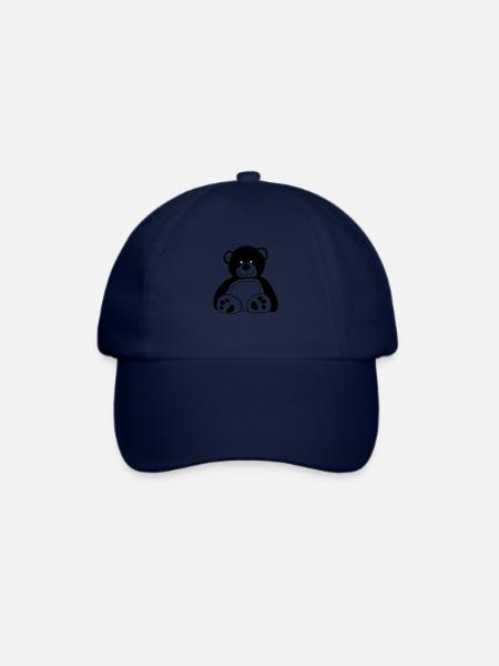 Teddybär - Baseballkappe - Blau/Blau