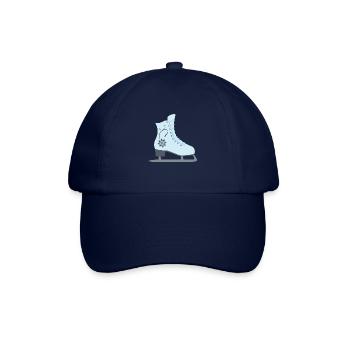 Eislauf Schlittschuh - Baseballkappe - Blau/Blau - Vorne