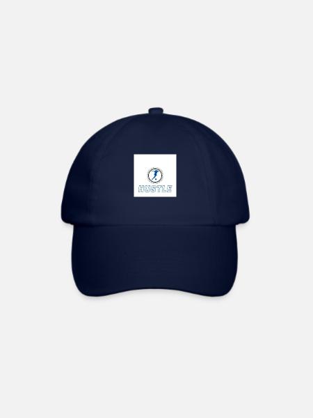Hustle blau - Baseballkappe - Blau/Blau