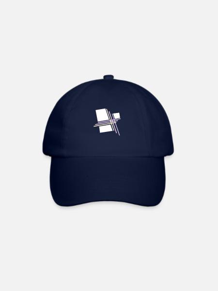 Geometry Galaxy - Baseballkappe - Blau/Blau