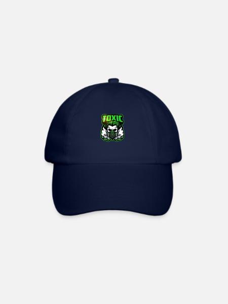 Giftig - Baseballkappe - Blau/Blau