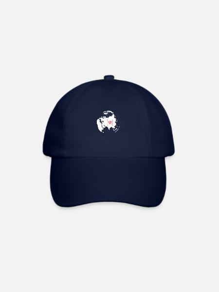 Asia - Baseballkappe - Blau/Blau