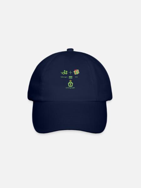 Schlangengift - Baseballkappe - Blau/Blau