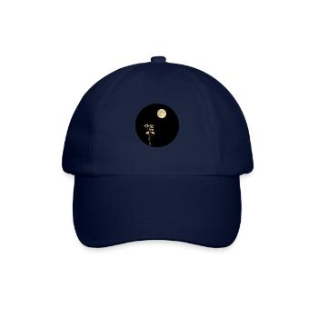 Full Moon - Baseballkappe - Blau/Blau - Vorne