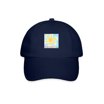 SONNE AUF PYRAMIDEN - Baseballkappe - Blau/Blau - Vorne