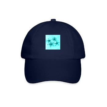 4 STERNE LÄCHELND AZULITO - Baseballkappe - Blau/Blau - Vorne