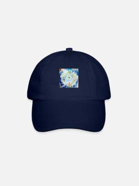 Herzengel Reichtums Bewusstsein - Baseballkappe - Blau/Blau