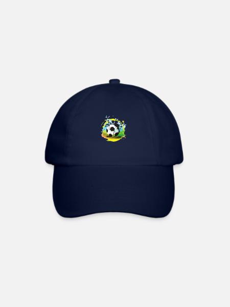 Fußball hat viele Farben - Baseballkappe - Blau/Blau