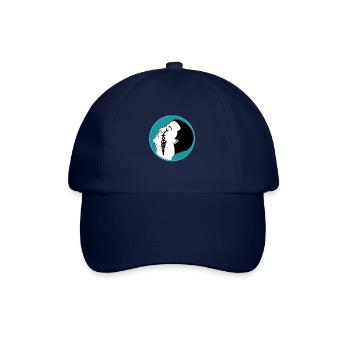 Träne der Zeit - Baseballkappe - Blau/Blau - Vorne