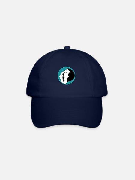 Träne der Zeit - Baseballkappe - Blau/Blau