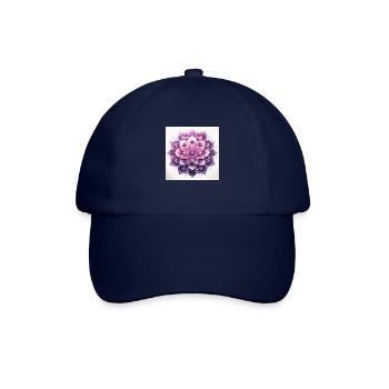 Kosmisches Mandala - Baseballkappe - Blau/Blau - Vorne