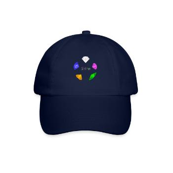 Edelsteinkreis, Glanz - Baseballkappe - Blau/Blau - Vorne