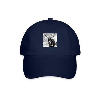 Stier - Baseballkappe - Blau/Blau - Vorne