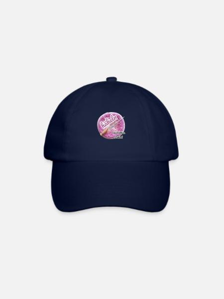 Häkeln - Baseballkappe - Blau/Blau