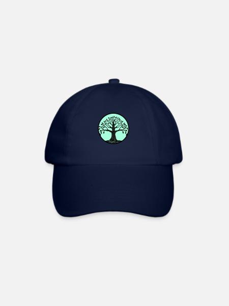 baum des lebens - Baseballkappe - Blau/Blau