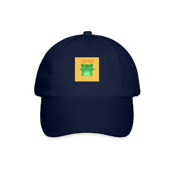 Frog-tastic - Baseballkappe - Blau/Blau - Vorne