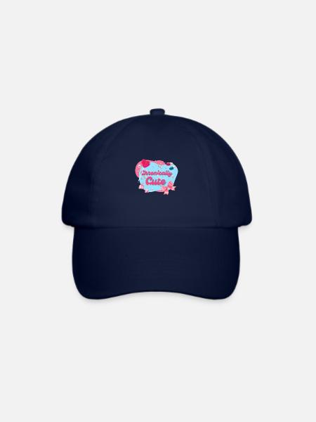 Chronically Cute Lolly Schleife Pillen Diamanten - Baseballkappe - Blau/Blau