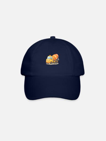 Betonmischer - Baseballkappe - Blau/Blau