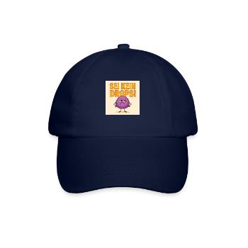 Sei kein grimmiger Drops - Baseballkappe - Blau/Blau - Vorne