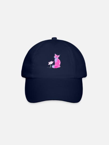 Die den Fuchs liebt - Baseballkappe - Blau/Blau