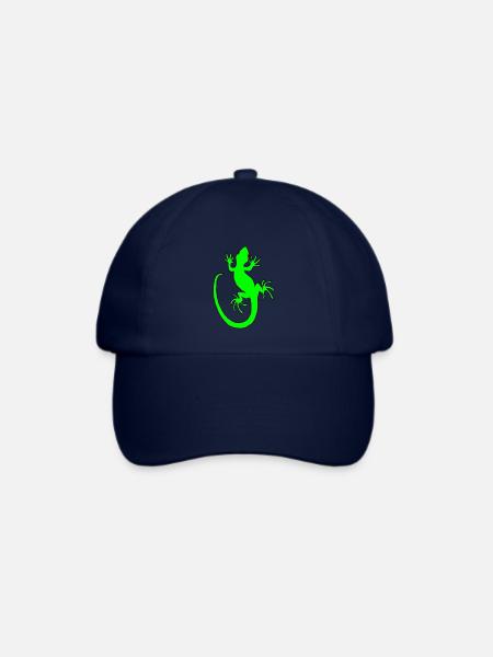 Neon Gecko - Baseballkappe - Blau/Blau