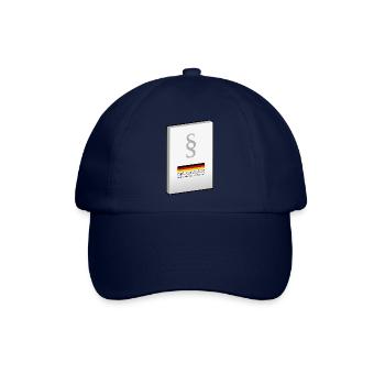 Grundgesetz BRD - Baseballkappe - Blau/Blau - Vorne