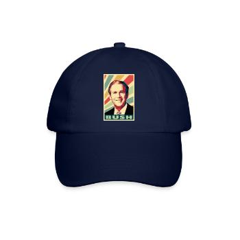 George W. Bush Vintage Farben - Baseballkappe - Blau/Blau - Vorne