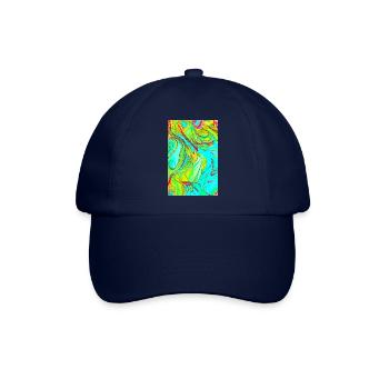 Schau - Baseballkappe - Blau/Blau - Vorne