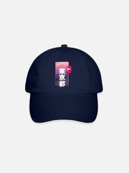TOKIO, JAPAN - Baseballkappe - Blau/Blau