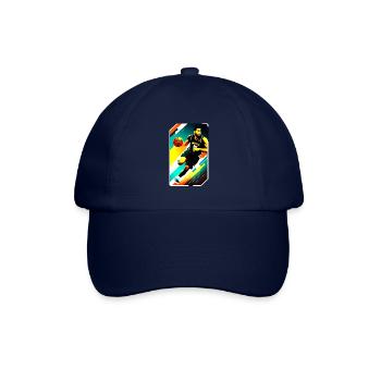 Basketballspieler - Baseballkappe - Blau/Blau - Vorne