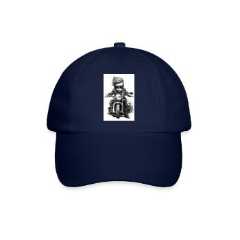 Junior Biker - Baseballkappe - Blau/Blau - Vorne