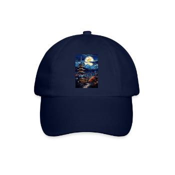 Japan - Baseballkappe - Blau/Blau - Vorne