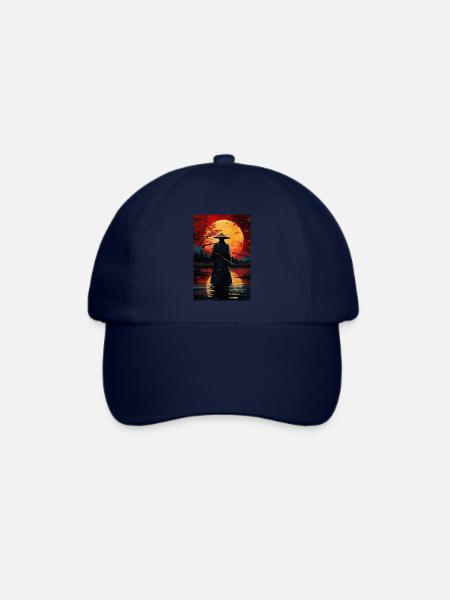 Samurai - Baseballkappe - Blau/Blau