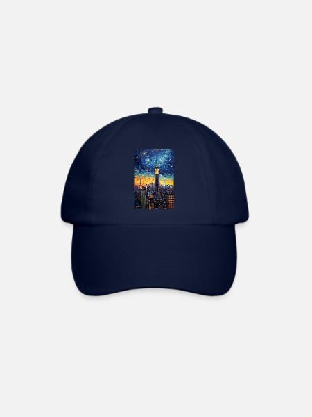 New York - Baseballkappe - Blau/Blau